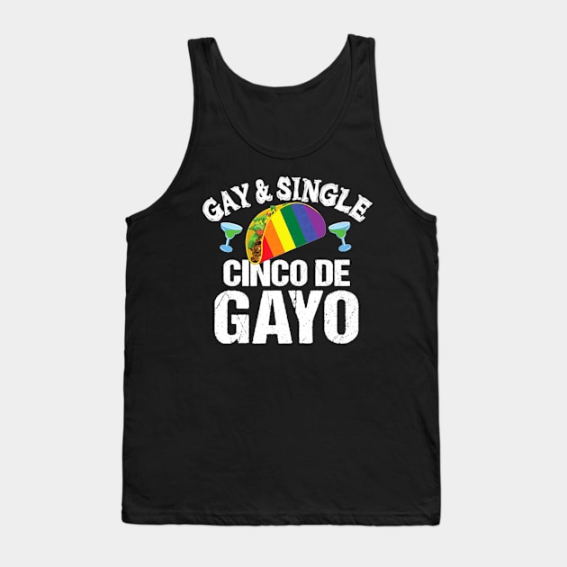 De Gayo Cinco LGBT Tank Top by MonkeysMind